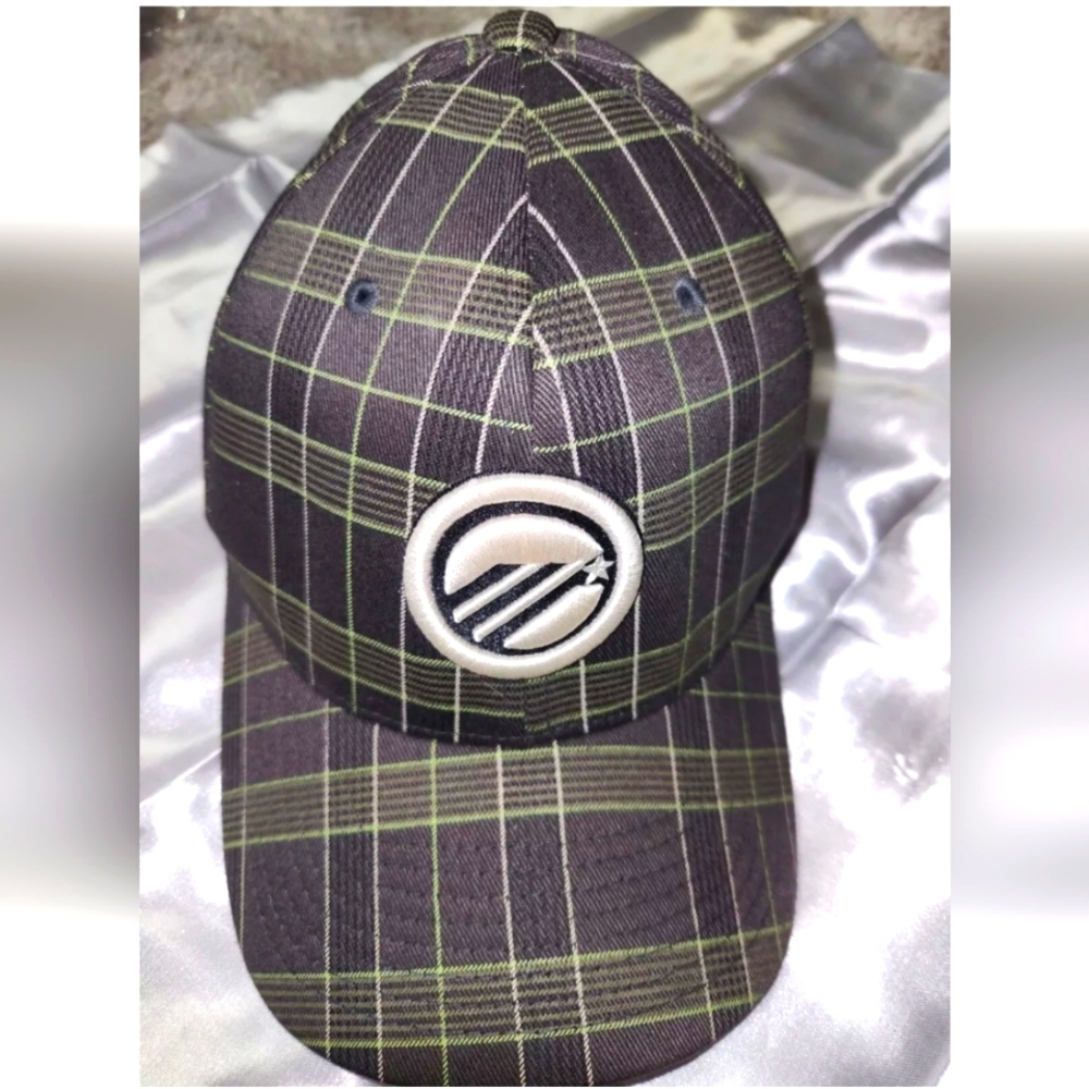 Maverik Lacrosse Shamrock Shootout Plaid Hat Cap Flexfit LAX